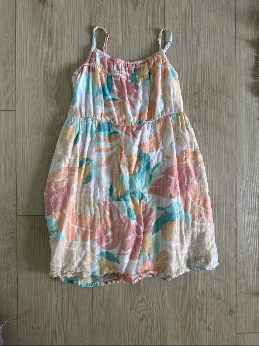 abercrombie kids Pastel Multi Tie-Shoulder Romper